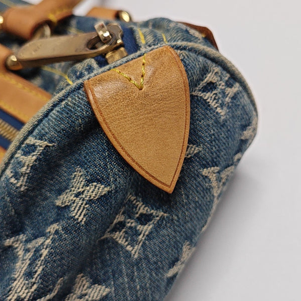 NEO SPEEDY Monogram Denim Blue