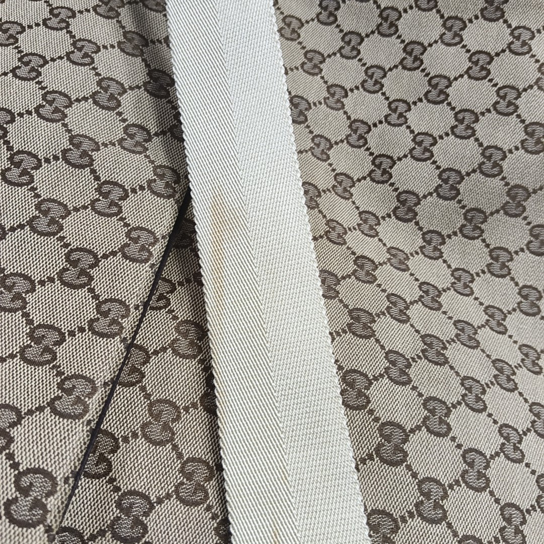Monogram Canvas Crossbody Bag Large Black