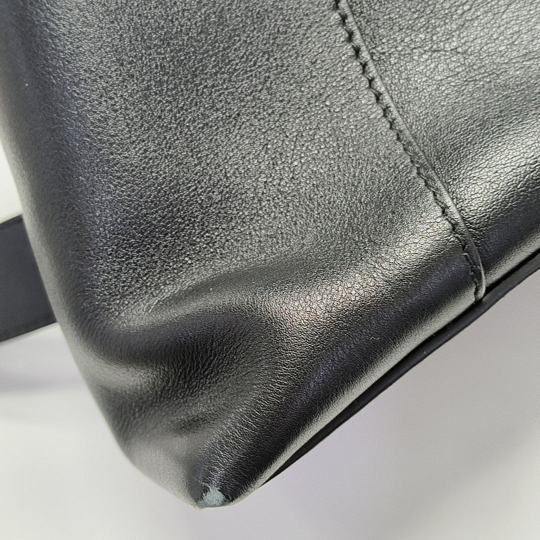 Downtown Small Quilted Calfskin Black