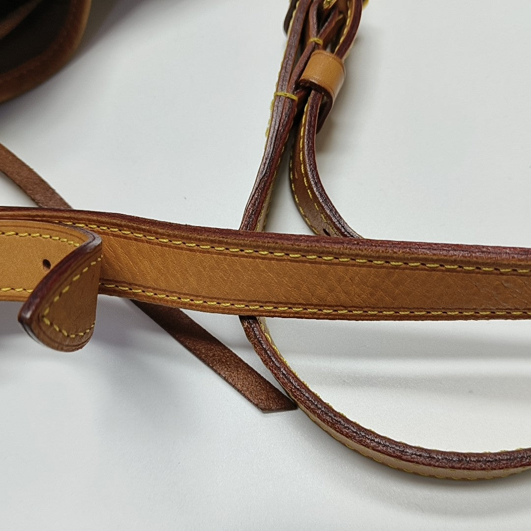 NOÉ BB Monogram Coated Canvas Brown