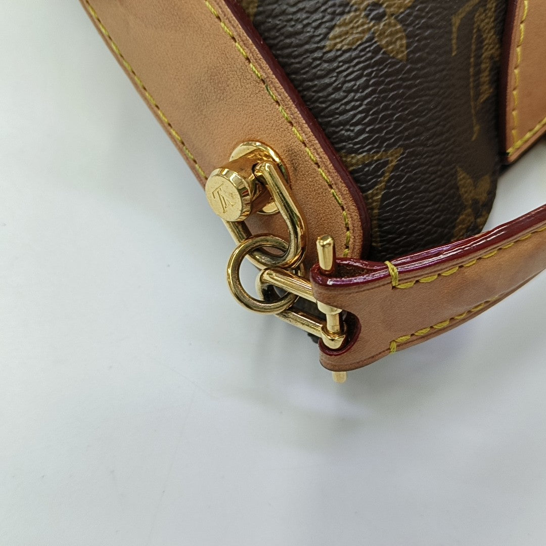 DUFFLE Monogram Coated Canvas Brown