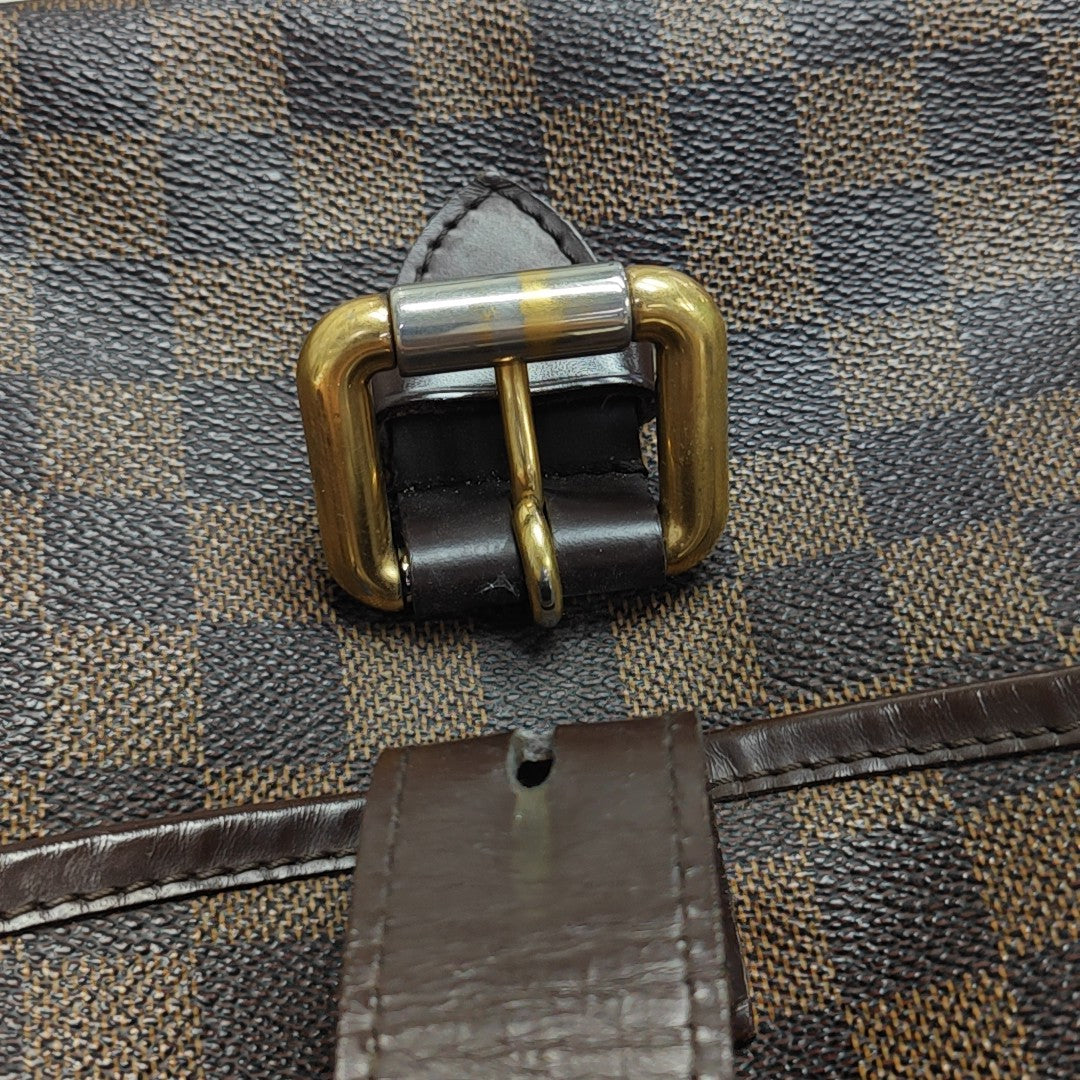 HIGHBURY Damier Ebene Coated Canvas Brown