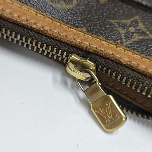 ODEON Monogram Coated Canvas Brown