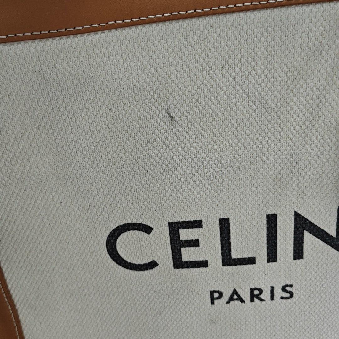 CABAS CELINE Small Canvas White