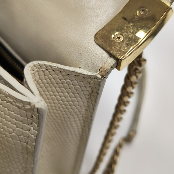 Miu Confidential Quilted Denim Blue