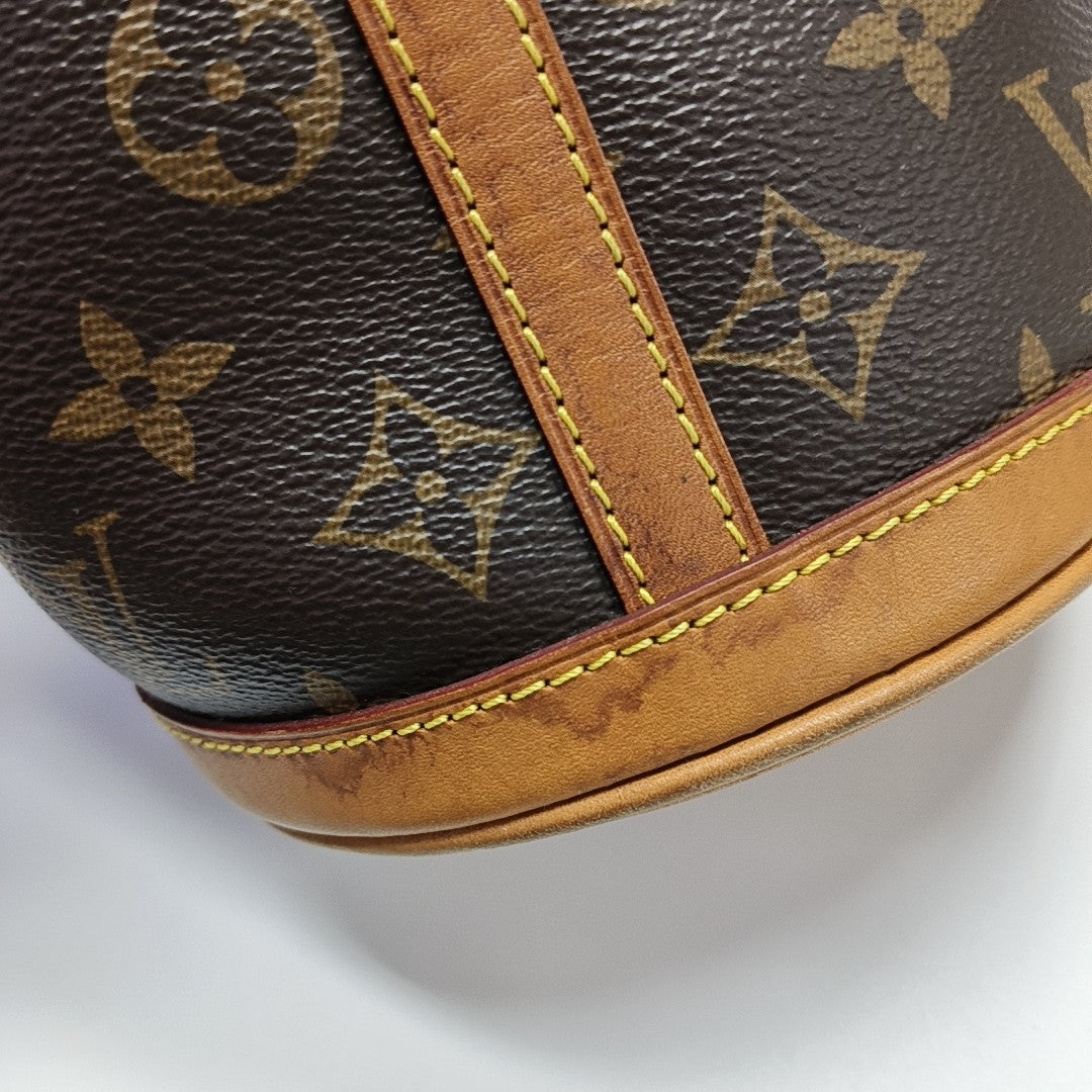 DUFFLE Monogram Coated Canvas Brown
