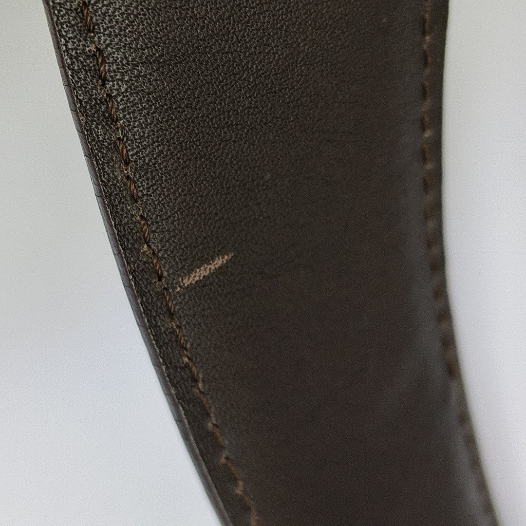 Lambskin Shoulder Bag Brown
