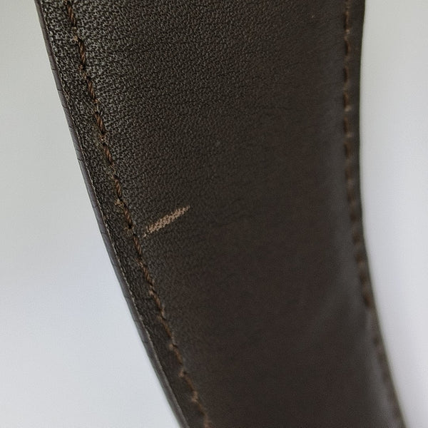 Lambskin Shoulder Bag Brown