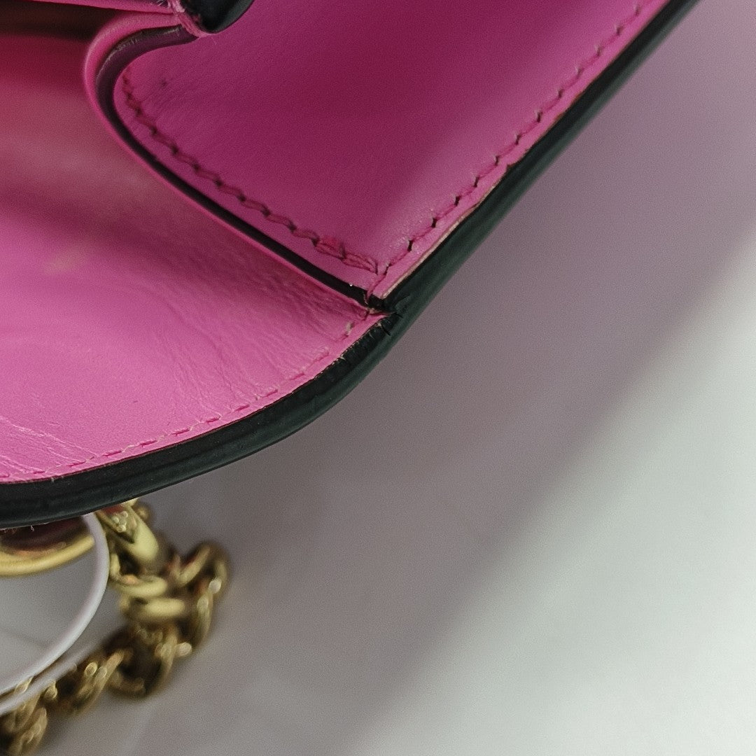 Sylvie Mini Calfskin Pink