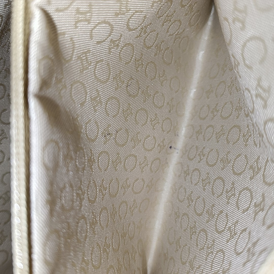 Canvas Top Handle Bag Beige