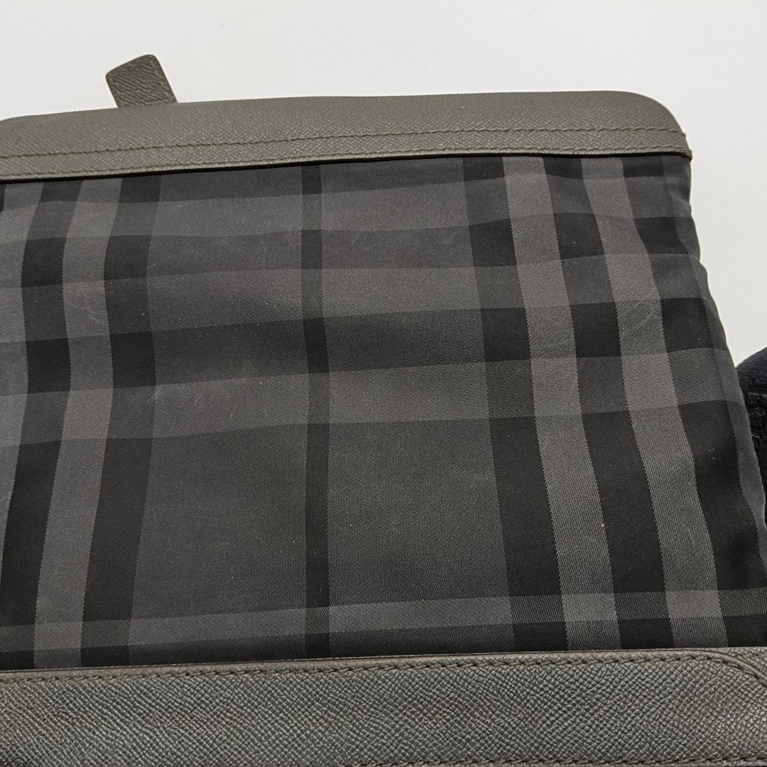 Fabric Shoulder Bag Gray