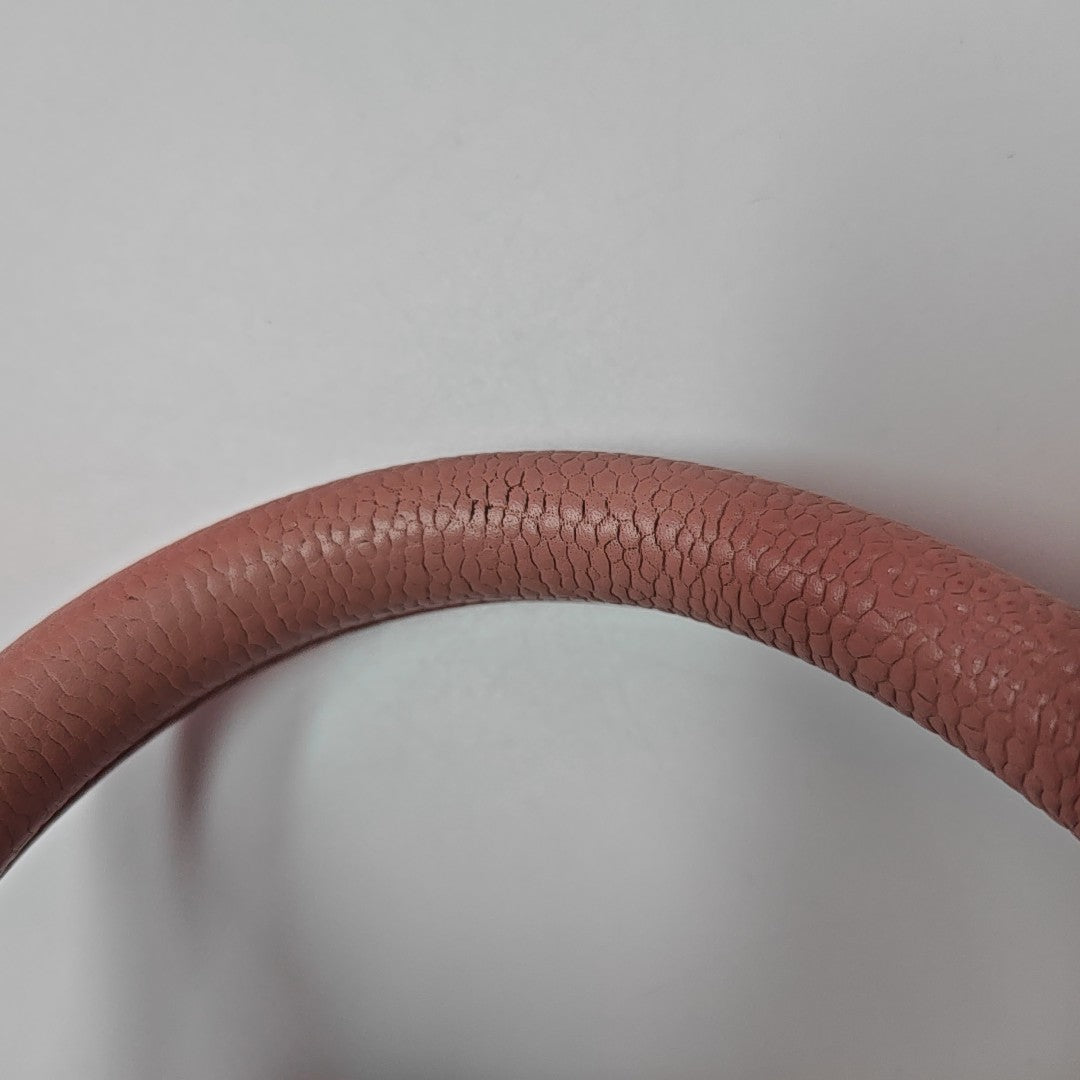 BOWLER Quilted Grained Calfskin Pink