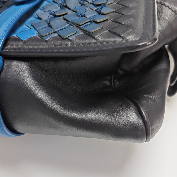 Calfskin Top Handle Bag Black