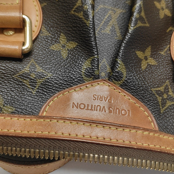 PALERMO PM Monogram Coated Canvas Brown