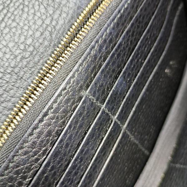 Interlocking G Small Calfskin Black