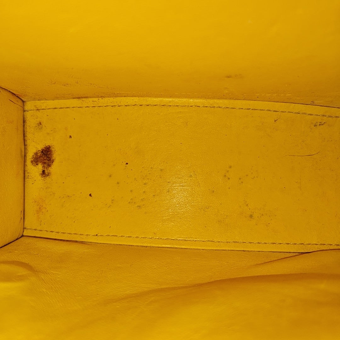 Hourglass XS Calfskin Yellow