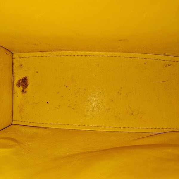Hourglass XS Calfskin Yellow