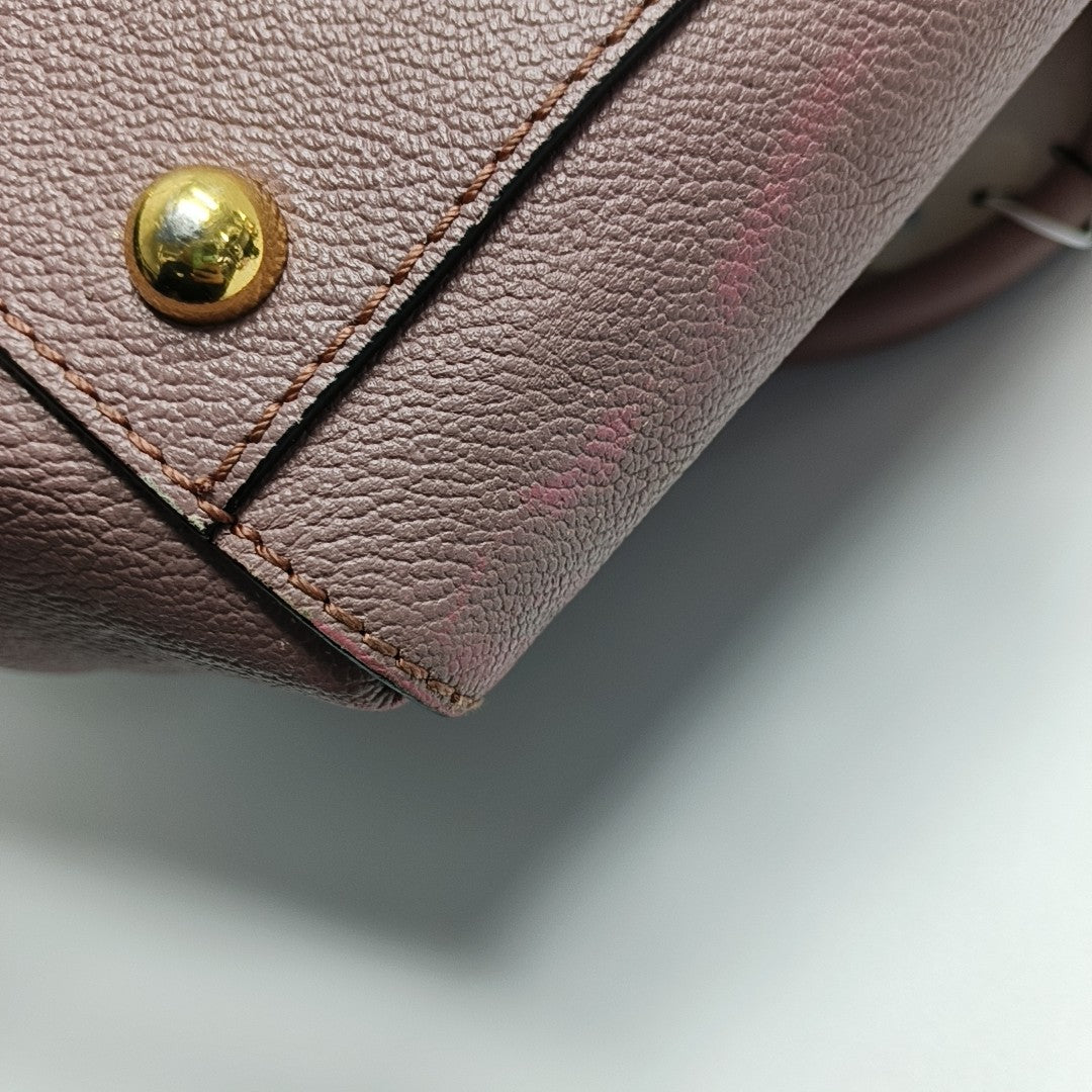 Buckle Calfskin Pink