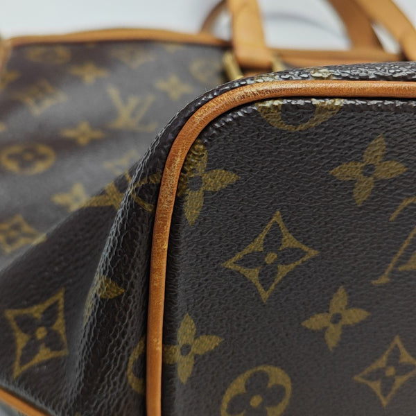 PALERMO PM Monogram Coated Canvas Brown
