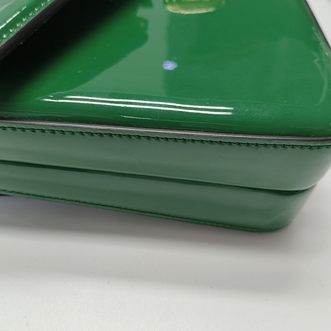 Sylvie 1969 Mini Patent Leather Green