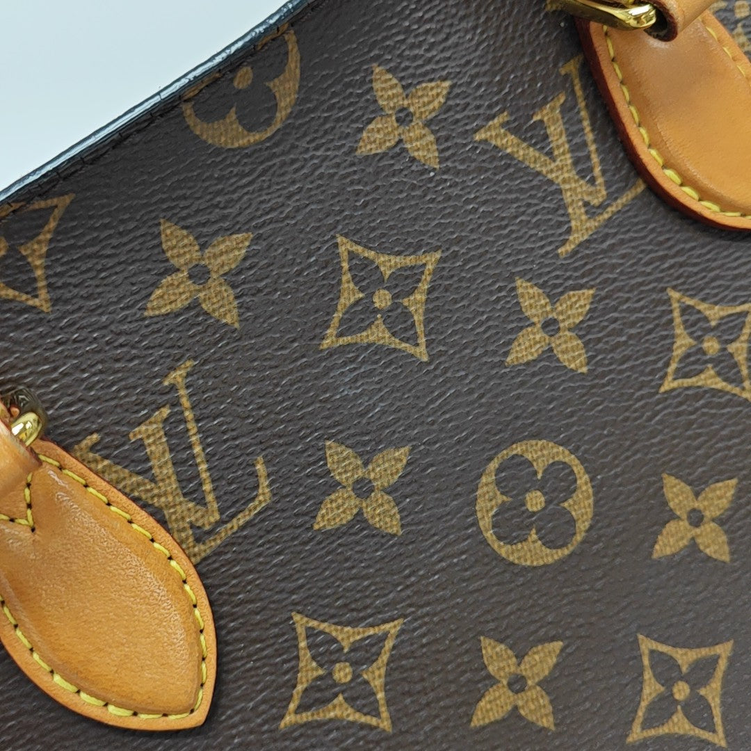 FLOWER Monogram Coated Canvas Brown