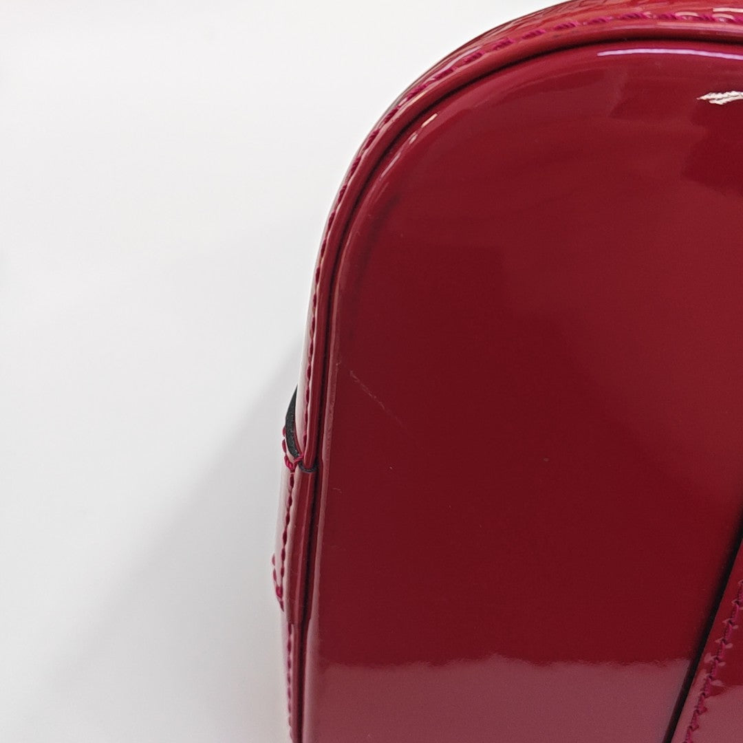 ALMA MM Patent Leather Red