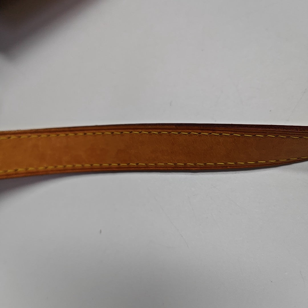 STRESA Monogram Coated Canvas Brown