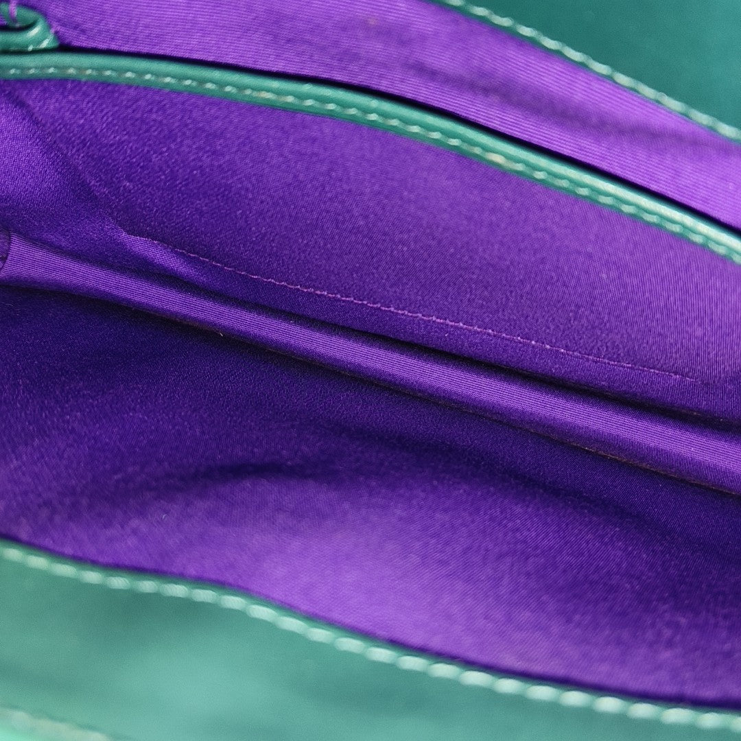 SERPENTI FOREVER Medium Calfskin Green