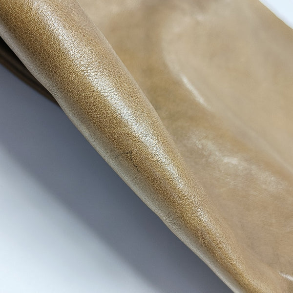 Calfskin Shoulder Bag Brown