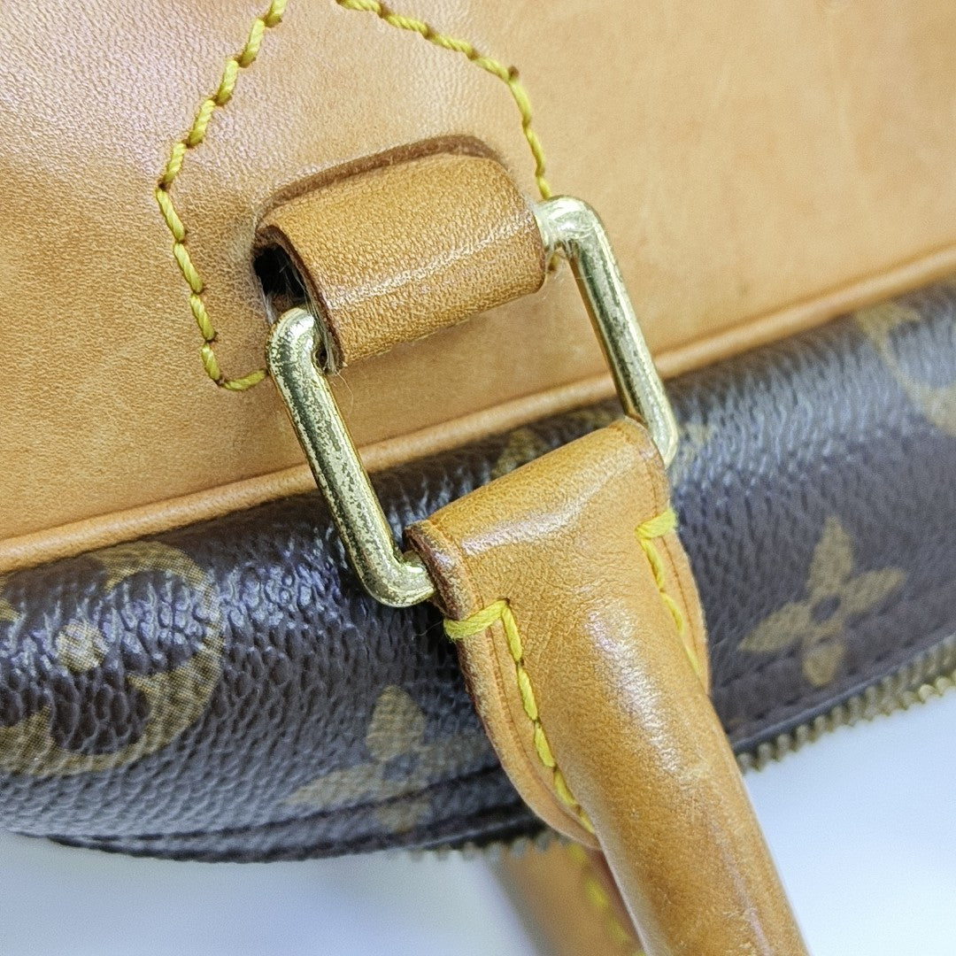 DEAUVILLE Monogram Coated Canvas Brown