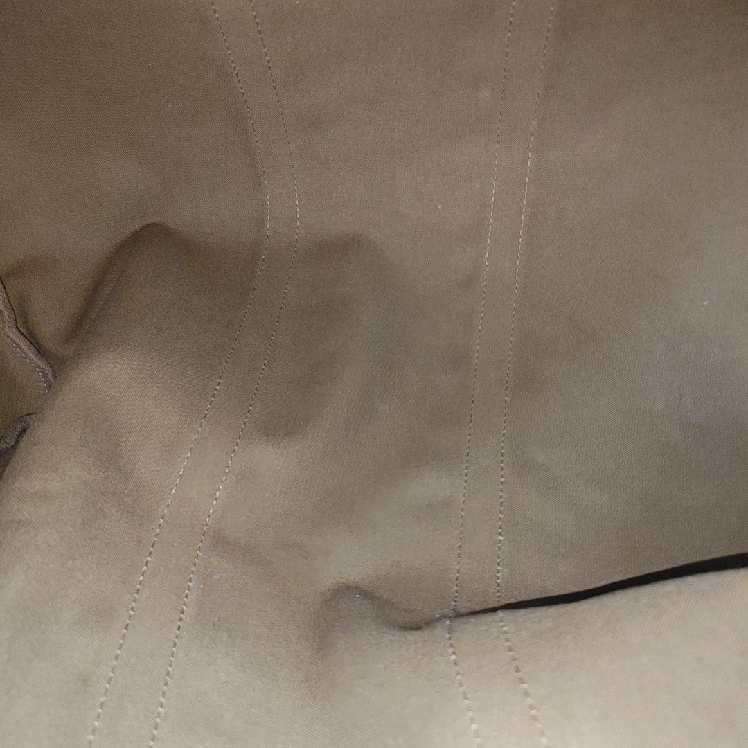 KEEPALL 50 Monogram Coated Canvas Brown