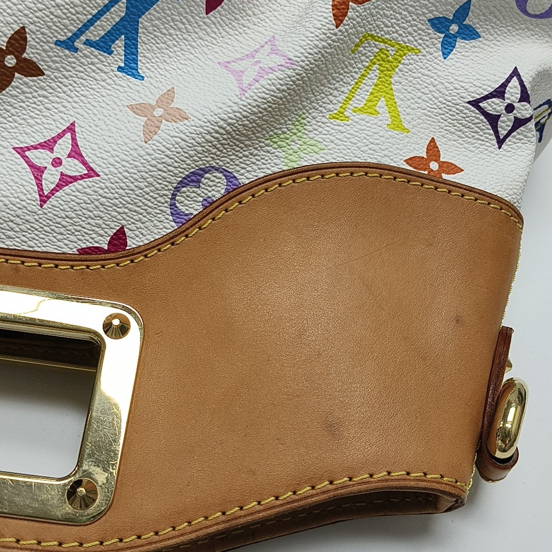 LV × TM JUDY MM Monogram Coated Canvas White