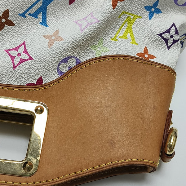 LV × TM JUDY MM Monogram Coated Canvas White