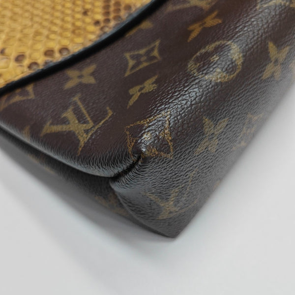 SAINT PLACIDE Monogram Coated Canvas Brown