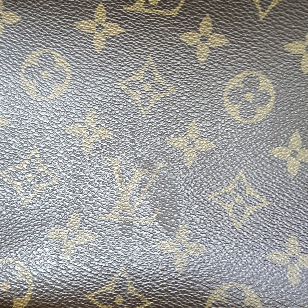 LOCKIT Monogram Coated Canvas Brown