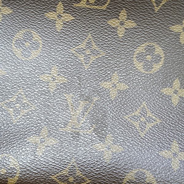 LOCKIT Monogram Coated Canvas Brown