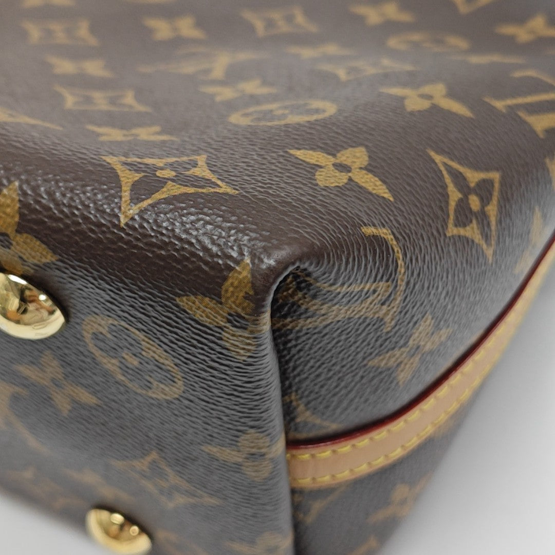 CARRYALL PM Monogram Coated Canvas Brown
