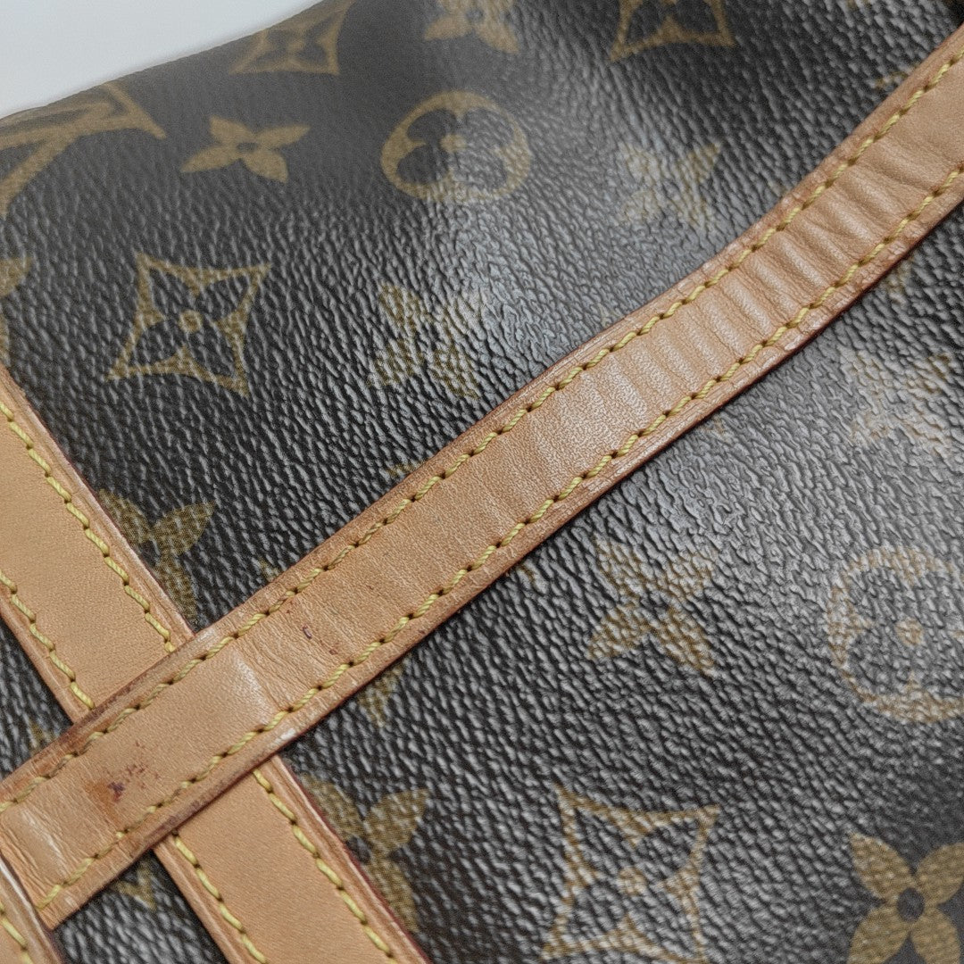 DUFFLE Monogram Coated Canvas Brown