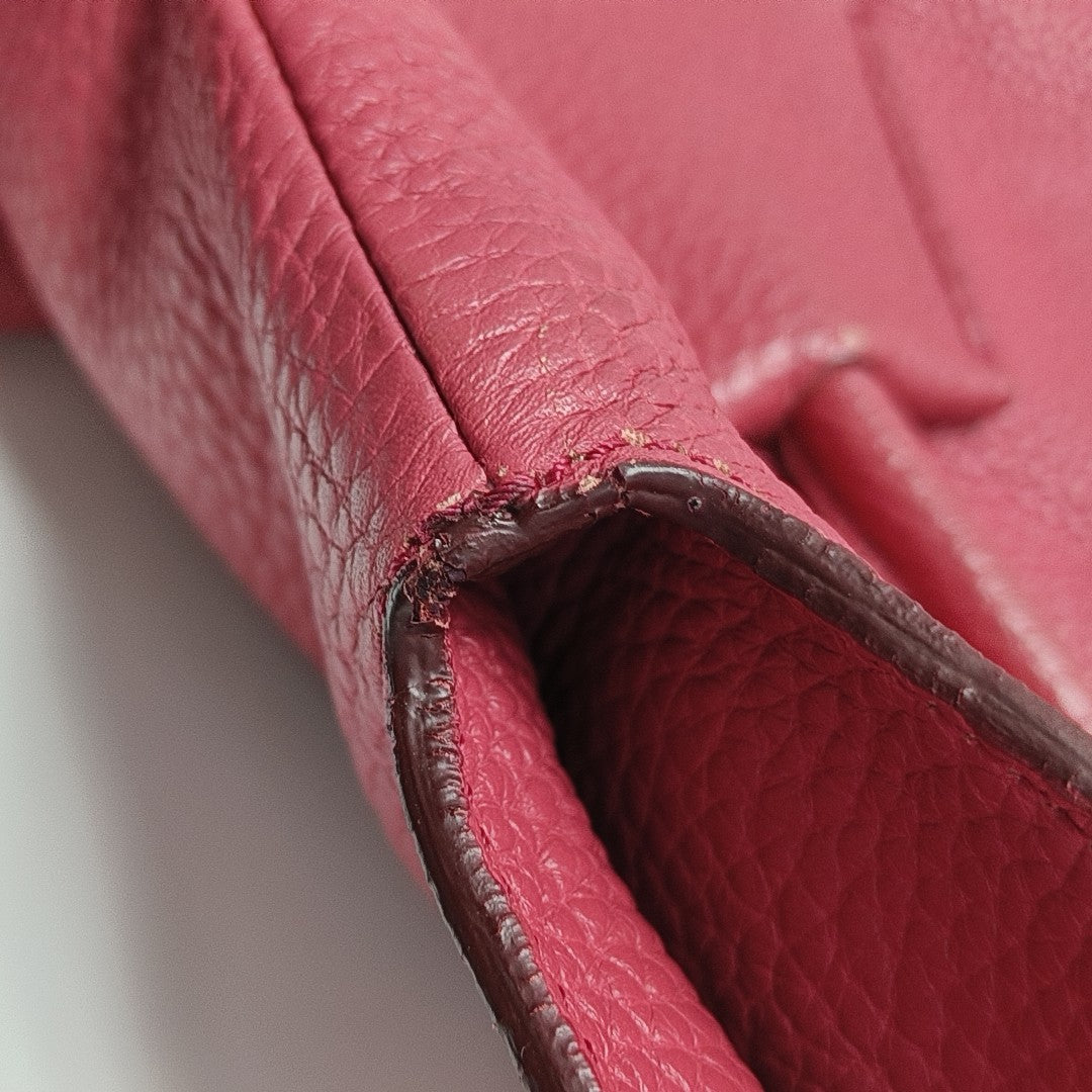 Baynard Calfskin Red