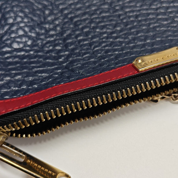 Calfskin Shoulder Bag Blue