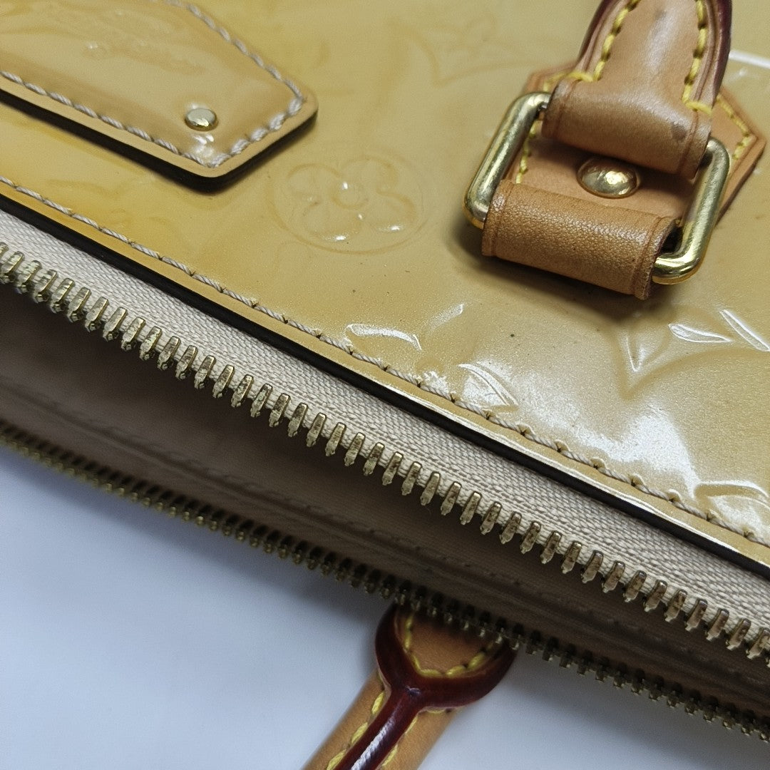 BELMONT MM Patent Leather Yellow