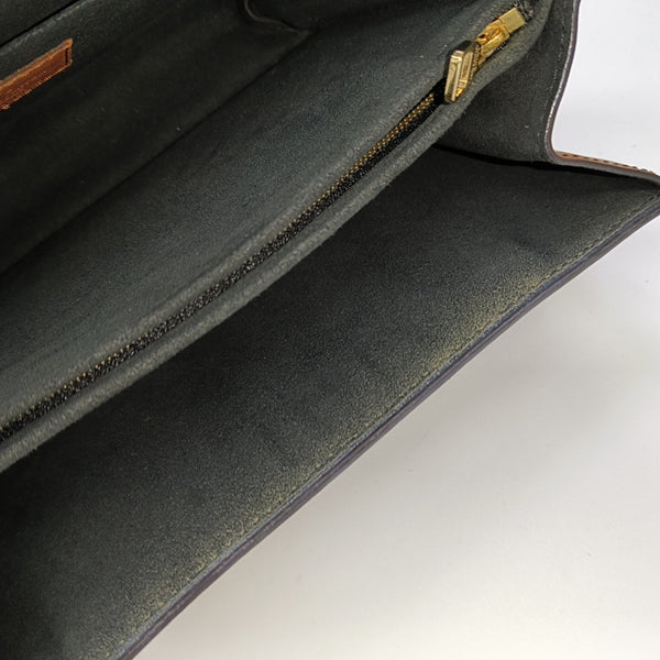 DAUPHINE MM Monogram Coated Canvas Brown