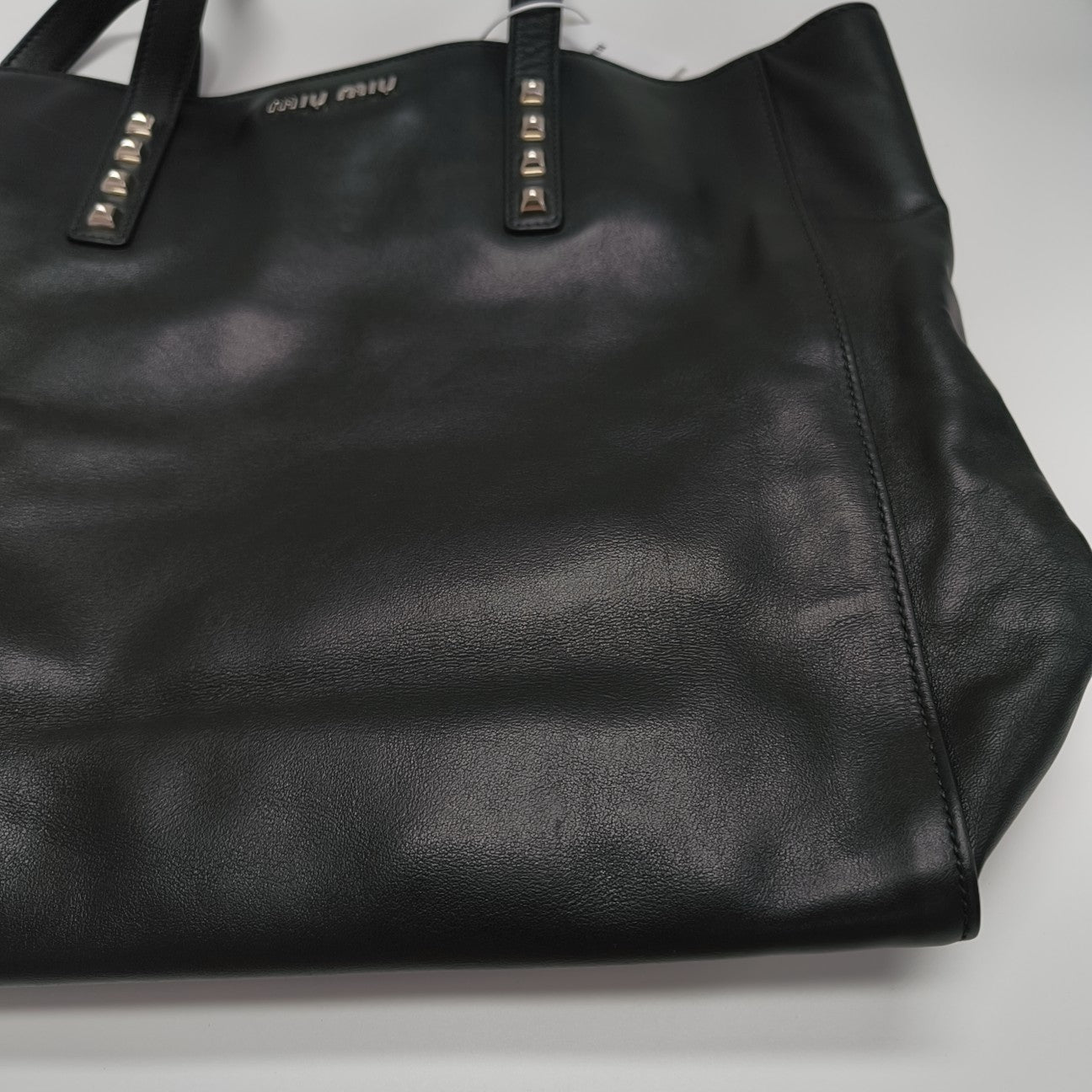 Calfskin Tote Bag Black