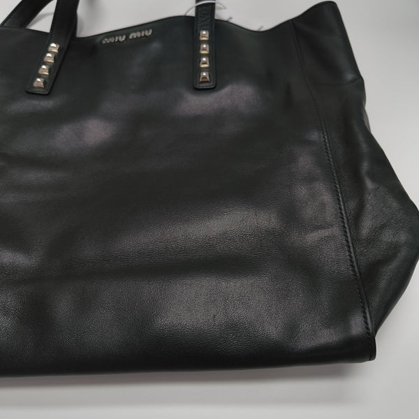 Calfskin Tote Bag Black