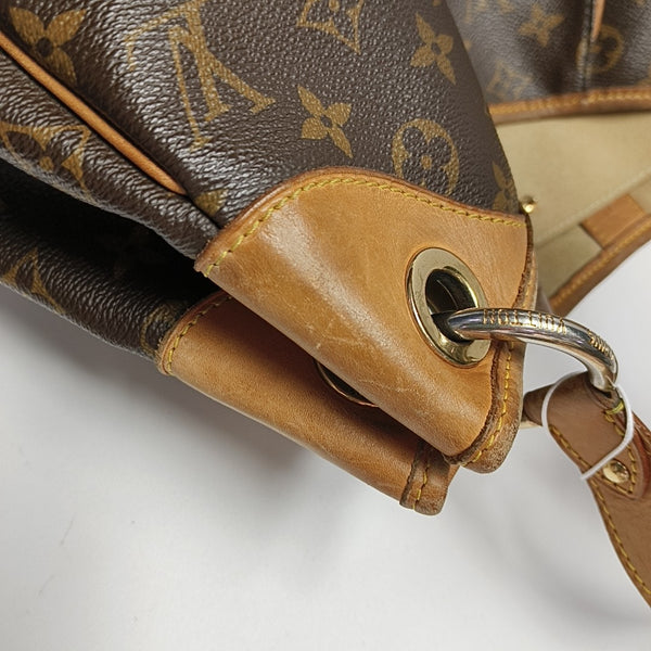 GALLIERA GM Monogram Coated Canvas Brown