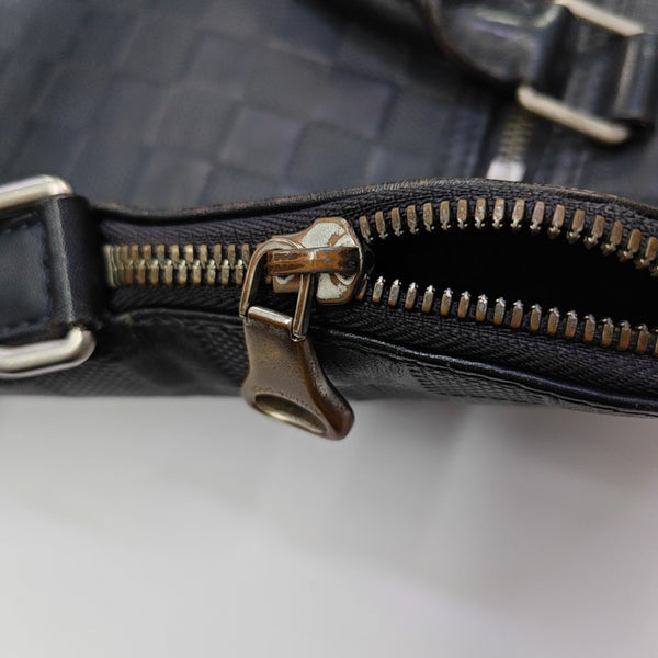 AVENUE Damier Calfskin Blue