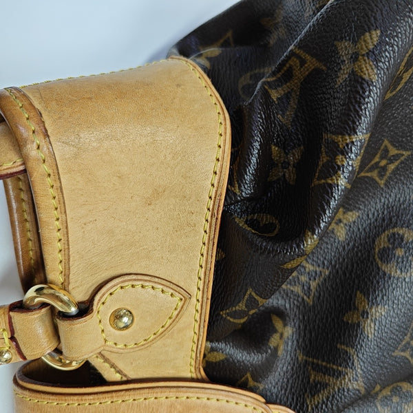VINTAGE BOETIE PM Monogram Coated Canvas Brown