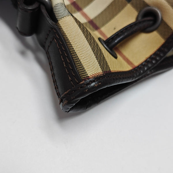Coated Canvas Bucket Bag Multicolor