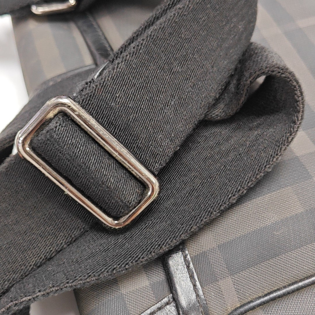 Coated Canvas Crossbody Bag Multicolor