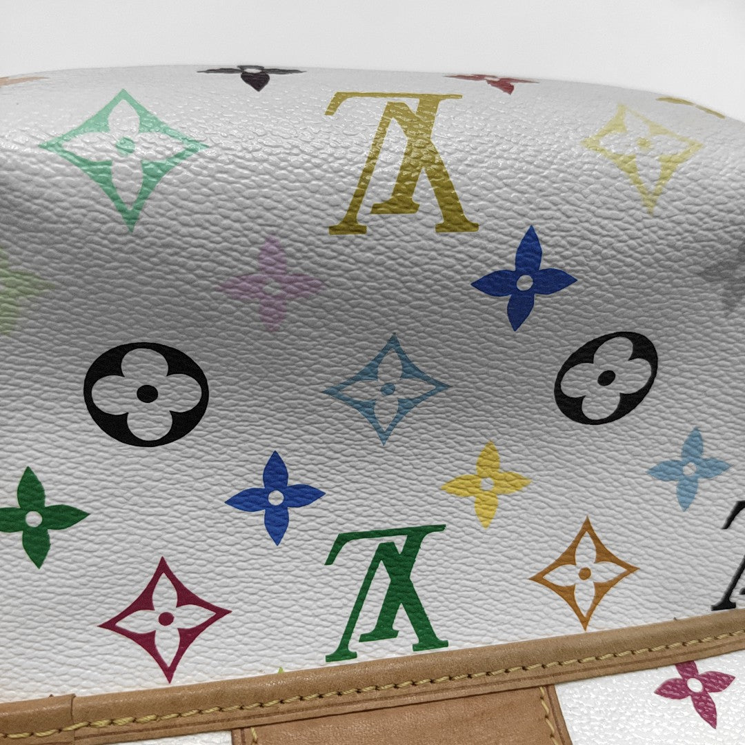 LV × TM ANNIE Monogram Coated Canvas White